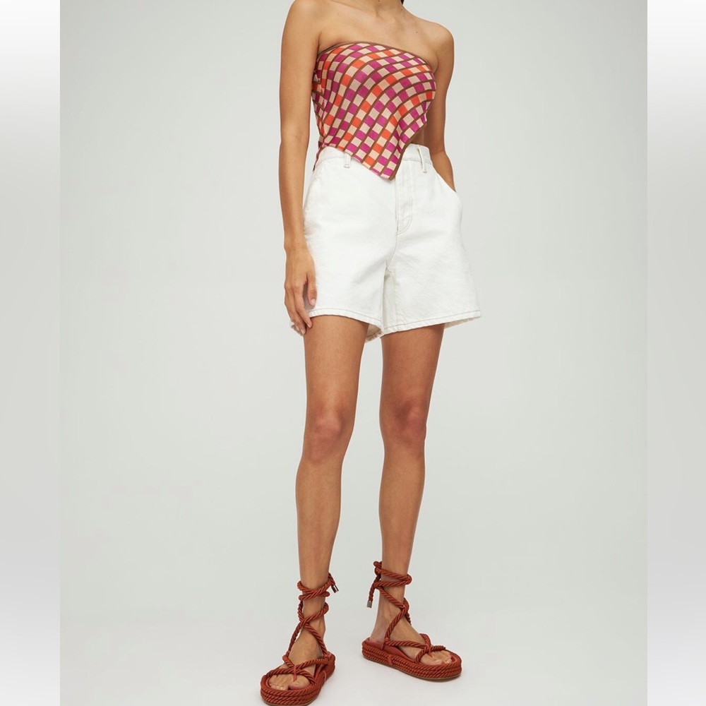Gimaguas bestia knitted strapless top, size s